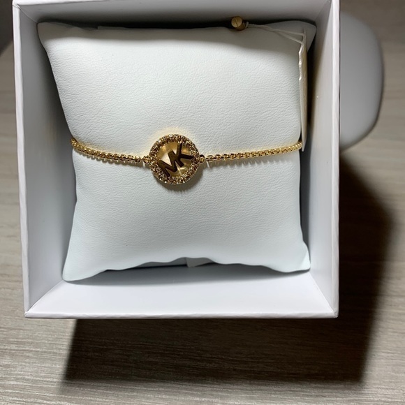 Michael Kors Gold Logo Bracelet